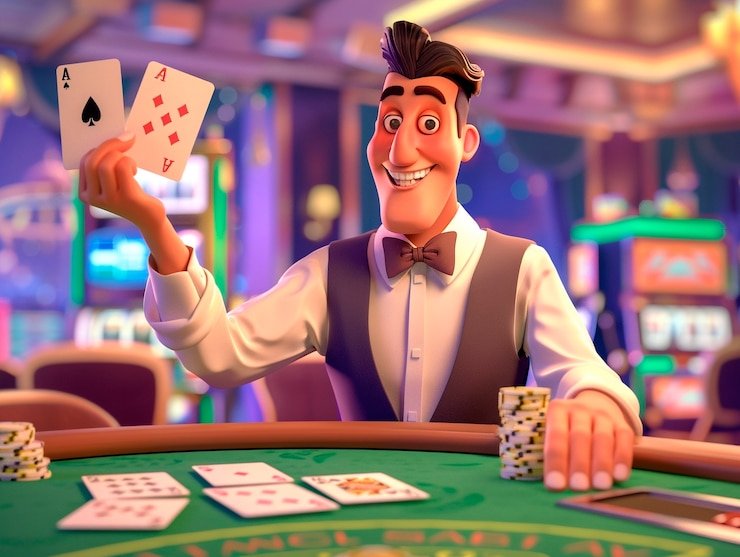 Pemain bermain Dragon Tiger di iOS Web glowin 88 dari iPad